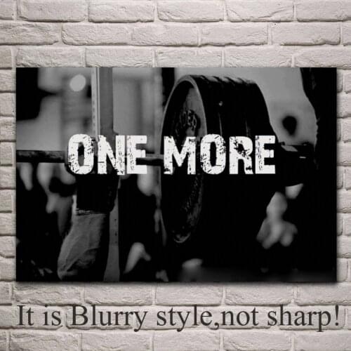 Cool weightlifing sports workout training bw monochrome artwork posters on the wall picture home living room decoration KG190