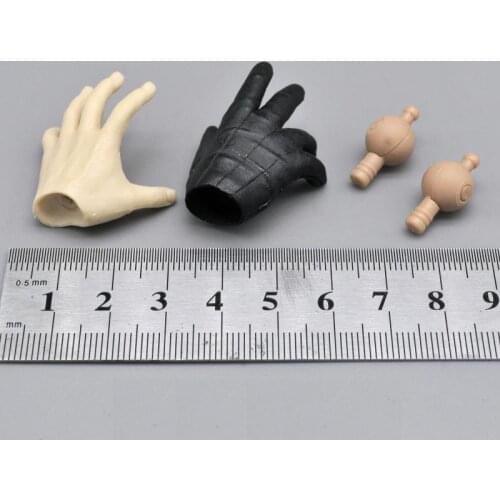Best Sell Scale 1/6th SIDESHOW Hand Models With Connector For Usual 12 inch Doll Soldier Collection
