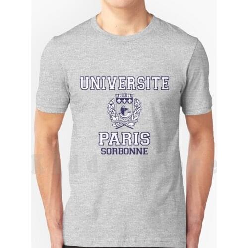 Universite Paris La Sorbonne T Shirt Cotton Men Diy Print Cool Tee Sorbonne Paris Universite Universite Paris La Sorbonne