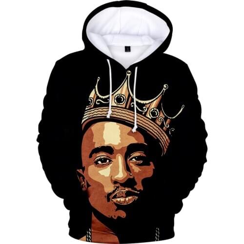 2020 Hot Rap Gangsta 2Pac Hoodies Men/women 3D Print Harajuku High Quality Casual Clothes Gangsta 2Pac Mens Hoodies Sweatshirt