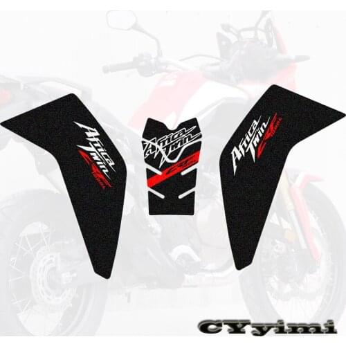 Non-Slip Side Fuel Tank Stickers Waterproof Pad For Honda CRF1000L Africa Twin CRF 1000 L Adventure Sports 2016