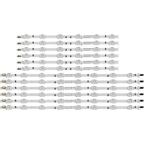 LED Lamp 8+6leds For SAMSUNG 50'' TV DUGE-500DCB-R3 DUGE-500DCA-R3 BN41-02223A LM41-00106F LM41-00106E UUE50HU7000 UE50HU6900S