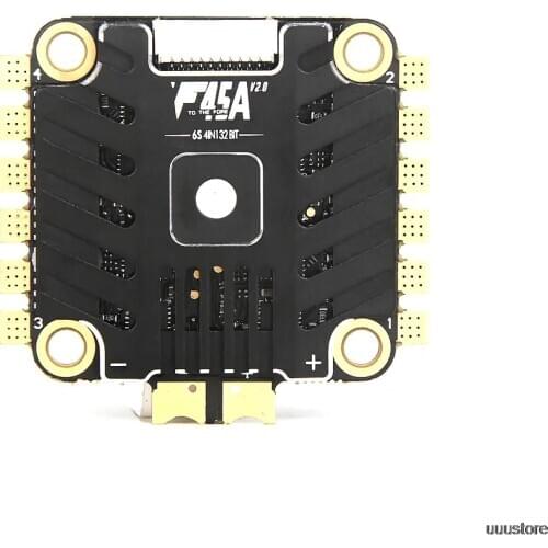 T-motor F45A V2.0 45A 3-6S Blheli_32 4IN1 Brushless ESC 30.5*30.5MM for RC Racing Drone Traversing DIY parts with heatsink