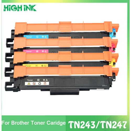 Compatible for Brother Toner Cartridge TN243 TN247 for HL-L3210W HL-L3230CDW HL-L3270CDW 3210 3230 3270 3517 3550 3710 printer