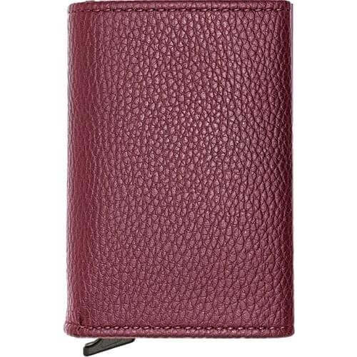 Unisex Automatic Mechanismed Practical Wallet-Garbalia Brand-Burgundy Color- -High Quality-Made in Turkey/shipping from Turkey