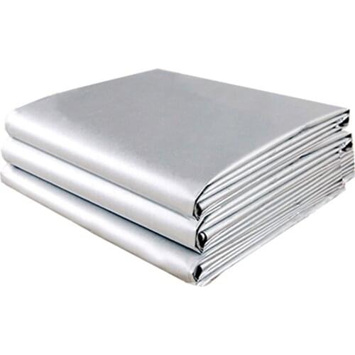 Sun Shade Curtain Blackout Curtains No-clean Coating Bedroom Silver Sun-proof And Heat-insulating Office Plant Shading Boutique