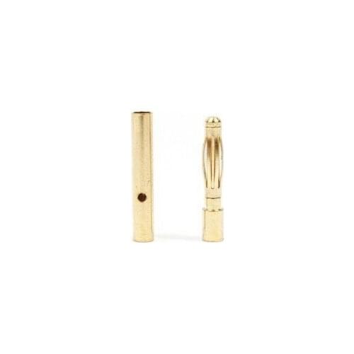 10 Pairs* Gold Coated Banana Bullet Connector Set 2.0mm