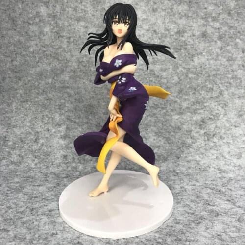 20cm To Love Ru Darkness Kotegawa Yui Yukata Ver. 1/8 Scale Figure PVC Anime Action Figures Collectible Model Toy