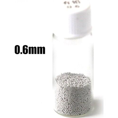 25k leaded 0.6mm BGA solder balls for reballing repairing 2 pcs/lot