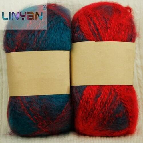 3 balls * 100g Yarn for knitting Hand knitting crochet threads mohair line Cape crochet South Korea wool yarn wholesale ZL49