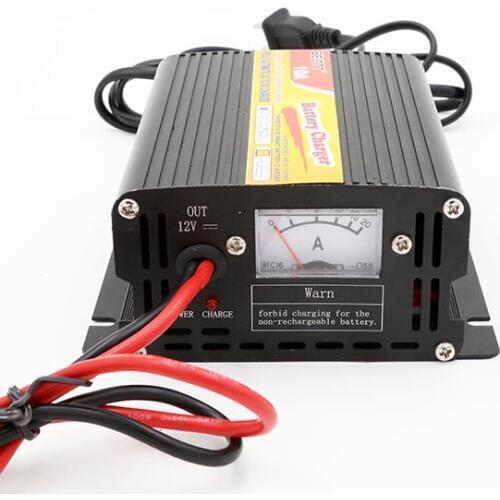 AC220V to DC12V AC charger 10A charge current with good quality selling from factory