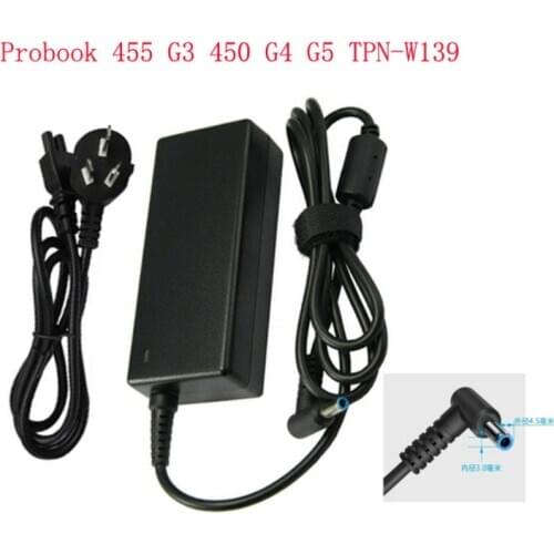 Power adapter charger For HP Probook 455 G3 450 G4 G5 TPN-W139
