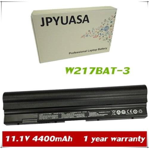 7XINbox 11.1V 4400mAh W217BAT-6 W217BAT-3 Laptop Battery For Clevo W217 W217CU 6-87-W217S-4DF1 W217BAT-6 W217BAT-3