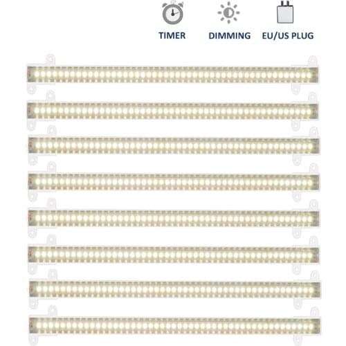 2pcs 4pcs 6pcs 8pcs Phytolamp For Plants Timer Led Grow Light Strips Full Spectrum Hydroponic Kits Indoor Light Bars For Plant