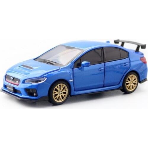 JACKIEKIM/Diecast Toy Model/1:32 Scale/2016 Subaru STI Racing/Lighting/Doors Openable/Educational Collection/Gift For Kid