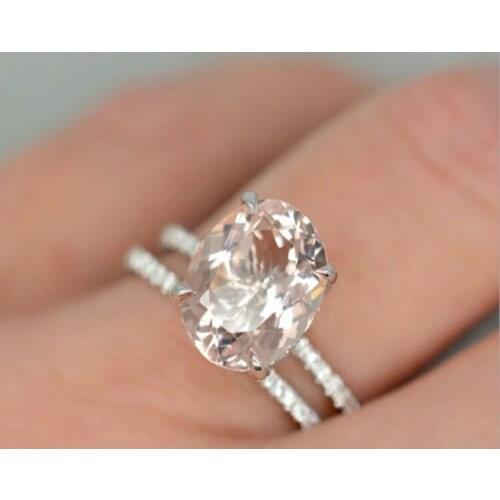 JUNXIN Rings With Diamonds