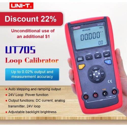 UNI-T UT705 Single Function loop calibrator calibrator process loop signal generator for Loop Calibration and Repair