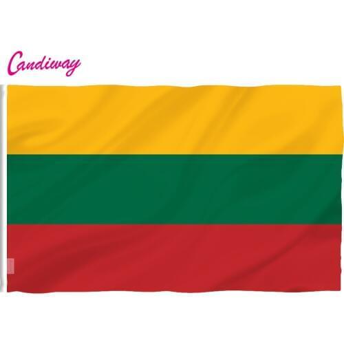 Lithuanian Flags 3x5FT/90*150cm Hanging Lithuania flag banners Office/Activity/parade/Festival/Home Decoration 2016 New fashion