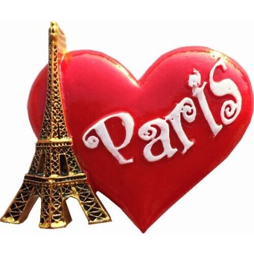 Lychee France Paris Fridge Eiffel Tower Magnet Famouse City Refrigerator Magnetic Sticker Travel Souvenirs Home Decoration