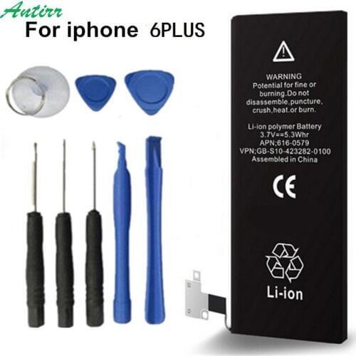 Antirr New Battery For Apple iPhone6 Plus 6Plus 5.5inch 2915mAh Real Capacity With Machine Tools Kit Replacement Batteries #10