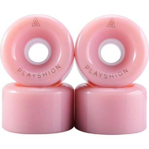 New Style Four Wheel Dance Board Long Board Professional Flat Skateboard Wheel Accessories Road PU Wheel Anti Skid Skateboard