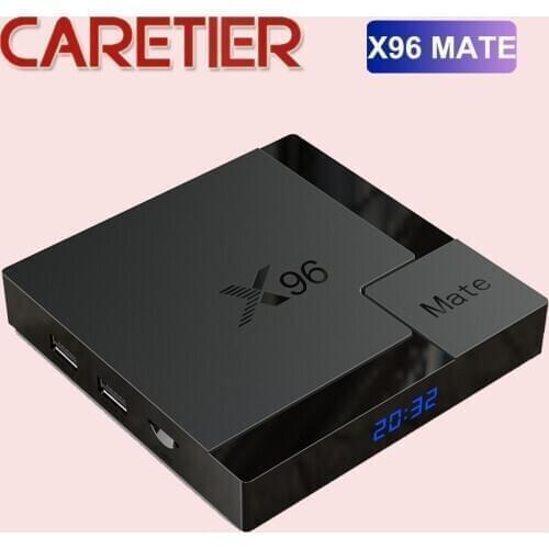 50pcs Android 10.0 X96 Mate Smart TV BOX Allwinner H616 BT 5.0 4GB RAM 32G/64G 2.4G-5G Dual Wifi 4K HD Google Play Set Top Box