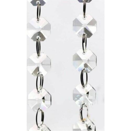 Crystal Acrylic beads Chandelier Garland Hanging Wedding Decoration Lamp