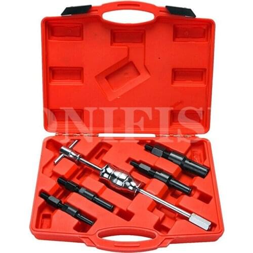 Inner hole bearing puller 5-piece set of bearing disassembly group Palin inner hole pull-out group Slide hammer group