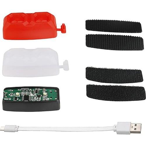 Silicone Flashing Light Night Lights Searchlight Lamps Kit for DJI FPV Combo Drone Aircraft Accessories