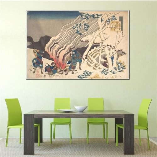 Vintage Posters and Prints Janpan Decor Canvas art Landscape Wall Pictures for bedroom Home Decor Cuadros Decoracion Salon