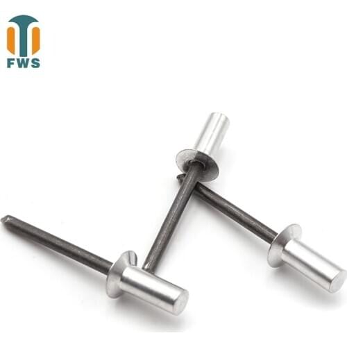 20PCS M3.2*(6-18) mm Aluminum steel countersunk head closed type Mandrel Blind Rivet Nail Pop Rivets for Furniture Car Aircraft