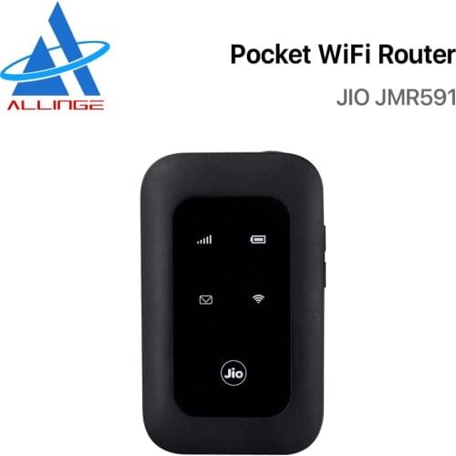 ALLINGE Original Unlocked Jio fi Portable 3G4G LTE Long Range Wireless Router Modem Mini Mifi WiFi Hotspot Sharing SIM Card Slot
