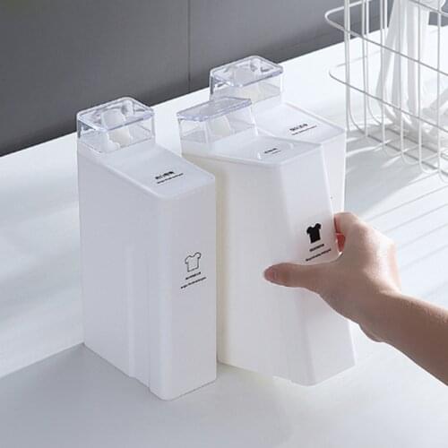 Laundry Detergent Sub Bottle Bathroom Large Capacity Sub Bottling Plastic Hand Sanitizer Supplement Replacement Bottle