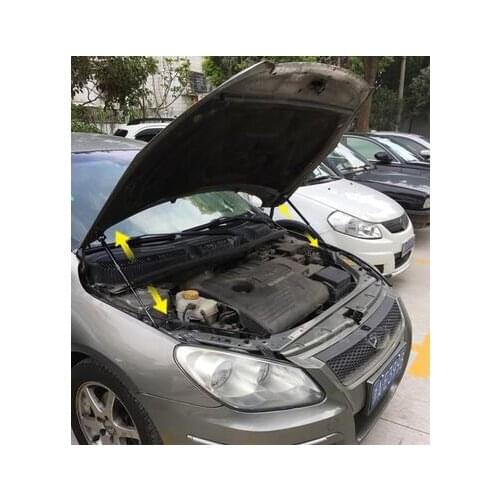 For Chery J3 2008-2015 Car Styling Front Hood Bonnet Modify Gas Struts Lift Support Shock Damper Absorber