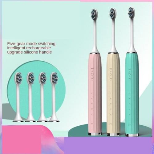 Xiaomi Rechargeable Soft Fur Sonic Smart Household Adult Silicone Electric Toothbrush Eb20 Brush Head Mijia Teeth Whitening