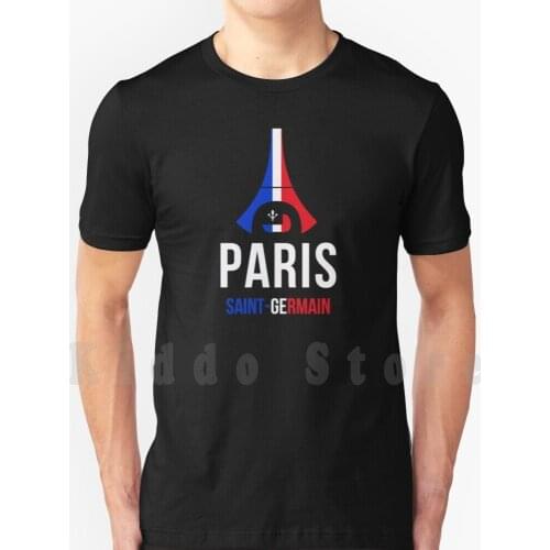 France T Shirt Cotton Men DIY Print Cool Tee Paris Parisian France Paris Sg French Parc Des Princes Football Soccer Jr French
