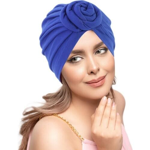 Bohemian flower headscarf hat wind knotted hat pullover hat indian hat beautiful headdress hat hair parcel wholesale SP028