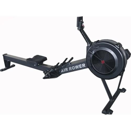 Silent Air Resistance Rowing Machine Folding Wind Rowing Device Indoor Gym Rowing Fitness Equipment