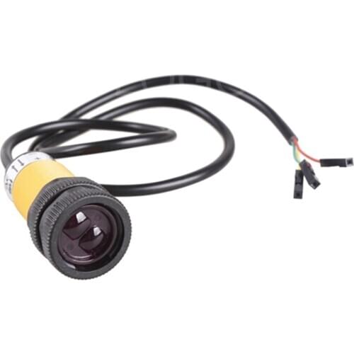 Infrared Adjustable Proximity Switch Photoelectric Sensor Obstacles Avoidance 3-80CM Detection Range Infrared Proximity Switch