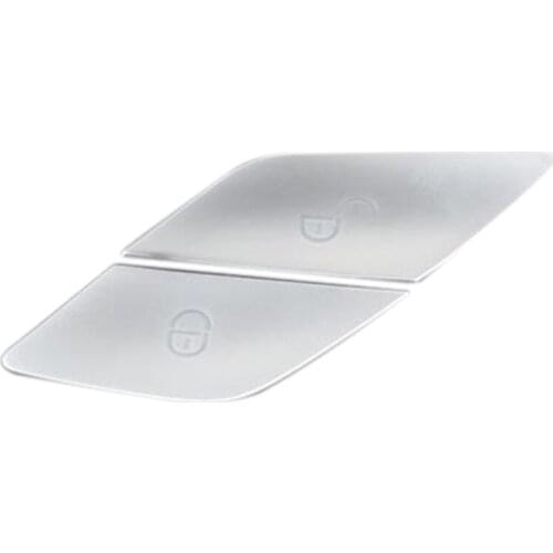 Car Door Switch Unlock Buttons Sequins Decoration Cover Trim for Mercedes Benz W205 W213 X253 C E Class GLC 2015-2019