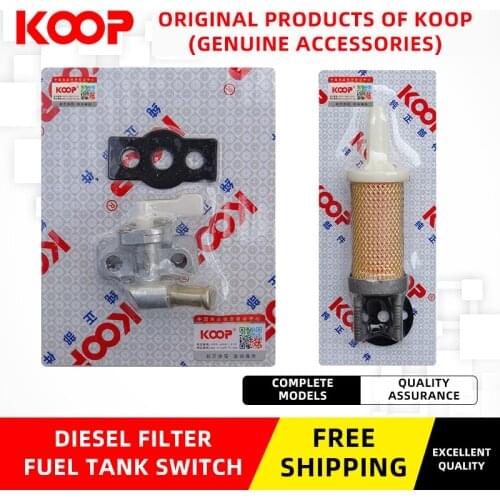 KOOP Power air-cooled diesel engine Filter element Fuel tank Switch pad 188F192F 3KW 5KW 7KW Micro tillage machine Generator ori