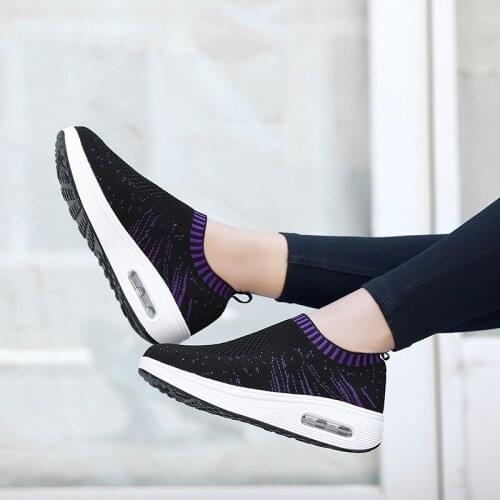 Women Sneakers Fashion Breathable Mesh Casual Shoes Platform Sneakers Platform Woman Vulcanize Shoes Walking Zapatillas Mujer