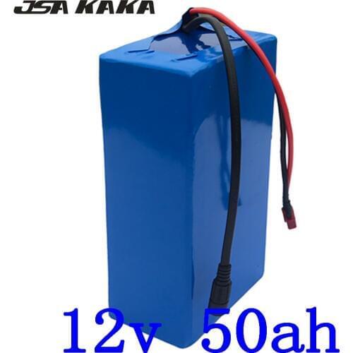 12V 50AH e bike battery 12V 3S Lithium battery 12V electric scooter battery with 5A charger for street light / ebike battery