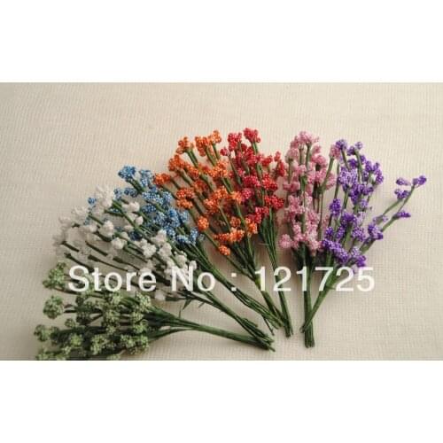Small Foam Flowers Hand Made 7 Colors Mini artificial Flower DIY Wedding Bouquet Scrapbooking Decor Free Shipping