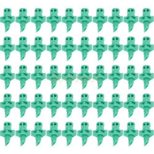 50Pcs Mini 180 Degree Garden Watering Spray Nozzle Sprinkler Irrigation Tool