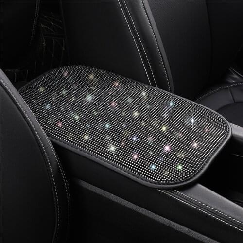 Fashion Car Armrest Mat Interior Auto Armrest Storage Box Mats Universal Armrest Cushion Cover Pad Automobiles Protector