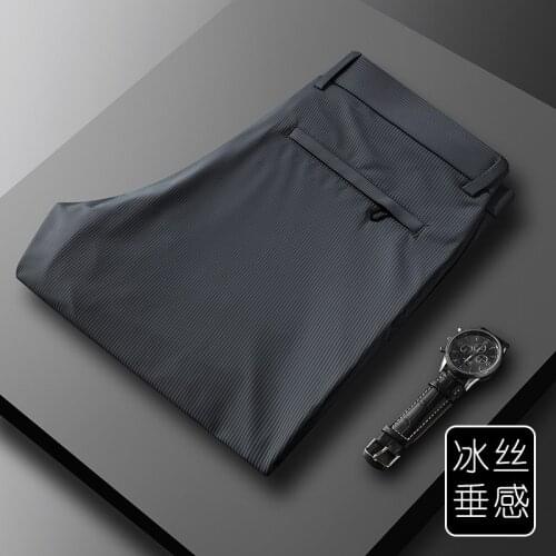 2021 Spring Summer Pants Men Fashion Trousers Breathable Cool Pants Male Solid Color Jogger Pant High Quality Sweatpants HA261
