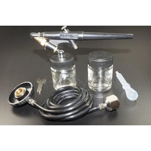 New Air Brush Kit Hobby Airbrush Spray Gun Car Model Paint Set Airbrushing