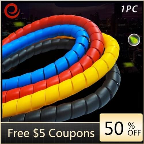Line Organizer Pipe Protection Spiral Wrap Winding Cable Wire Protector Cover Tube for Dualtron Electronic Scootor DT3 Thunder