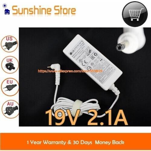 Genuine For LG ADS-40SG-19-2 19040G Ac Adapter 19V 2.1A 40W EAY63128802 GRAM 13Z970-EA50K 15Z960 14Z950 14Z970 15Z980 13Z950